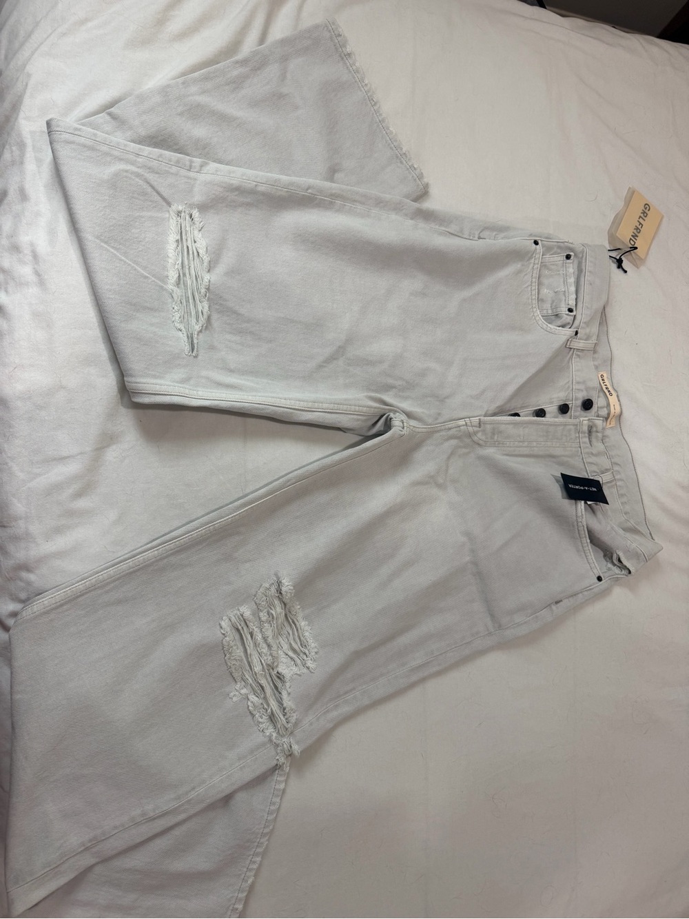 GRLFRND Light Distressed Women's Jeans